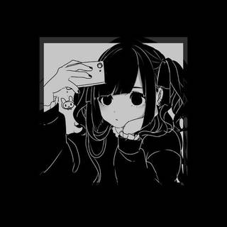 Dark art girl wallpaper