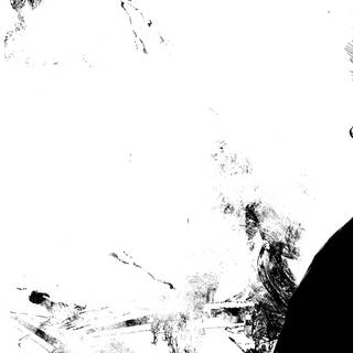 Black and white anime PC wallpaper