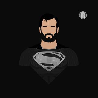 Superman minimalist 4k wallpaper