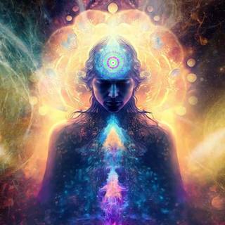 Spiritual art wallpaper