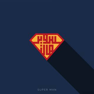 Superman minimalist 4k wallpaper