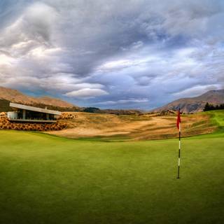 Golf course 4k wallpaper