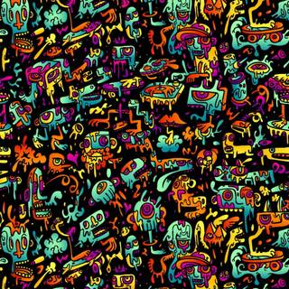 Doodle anime wallpaper