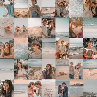 Aesthetic collage 4k wallpaper