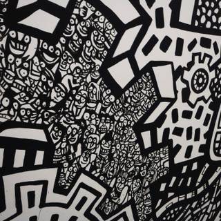 Doodle art 4k wallpaper