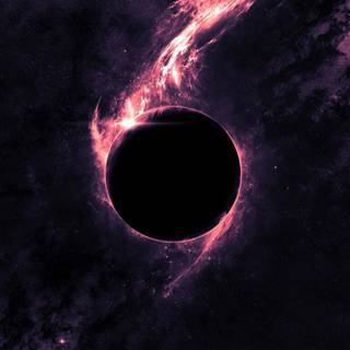 Black nebula wallpaper