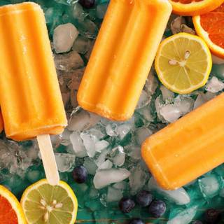 Summer ice cream iPhone wallpaper