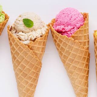 Summer ice cream iPhone wallpaper