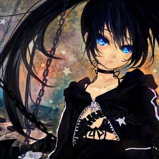 Cute Emo girl wallpaper