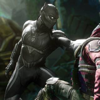 Black Panther Marvel 4k wallpaper