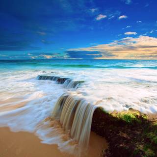 Water beach wallpaper