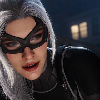 Black Cat Spider-Man wallpaper