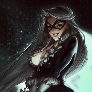 Black Cat Spider-Man wallpaper