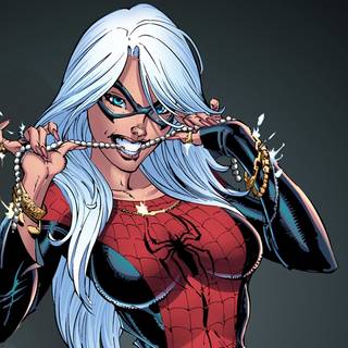 Black Cat Spider-Man wallpaper