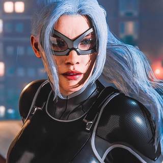 Black Cat Spider-Man wallpaper