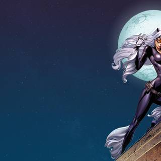 Black Cat Spider-Man wallpaper