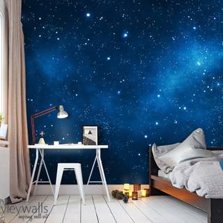 Space room wallpaper