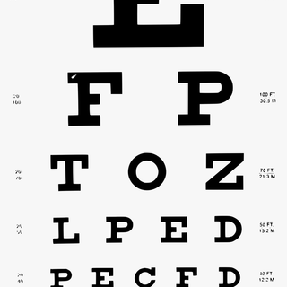 Eye test wallpaper