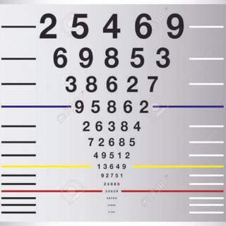 Eye test wallpaper