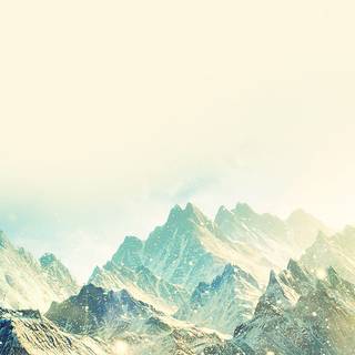Skiing iPhone wallpaper