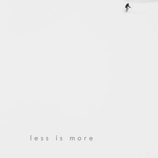 Minimalist ski wallpaper