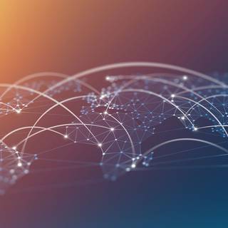 Supply network chain wallpaper