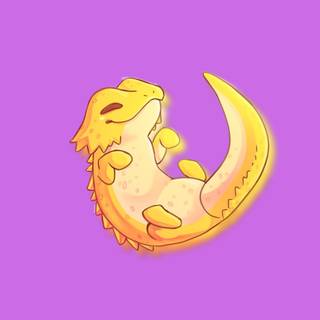 Bearded Dragon Chibi wallpaper