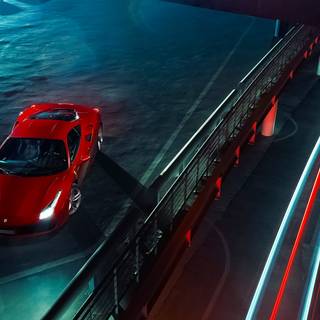 Cars top view wallpaper