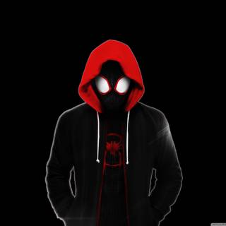 Black and red Spider-Man wallpaper