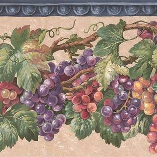 Grape vine wallpaper