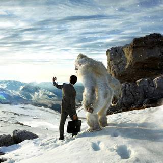 Desktop selfie wallpaper