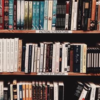 Aesthetic library wallpaper