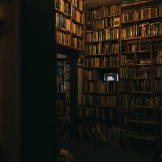 Aesthetic library wallpaper