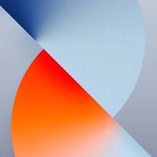 iPhone 14 HD blue wallpaper