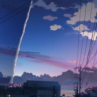 iPhone 14 HD blue wallpaper