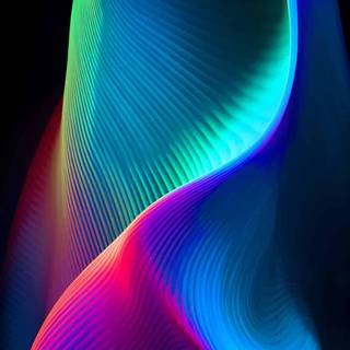 iPhone 14 HD blue wallpaper