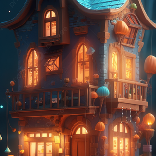 Night retro wallpaper