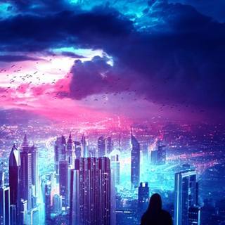 Night city 4k phone wallpaper