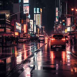 Night city 4k phone wallpaper