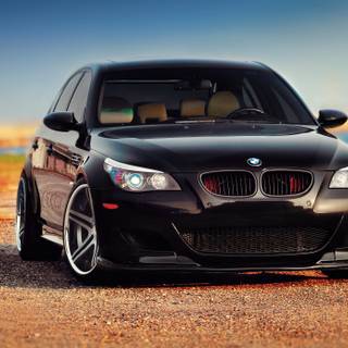 BMW E60 4k wallpaper