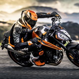 Duke bike 4k wallpaper