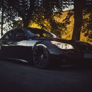 BMW E60 4k wallpaper