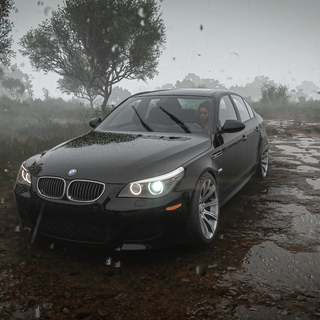 BMW E60 4k wallpaper