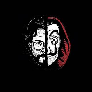 Money Heist cartoon 4k HD wallpaper