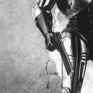 Robocop logo wallpaper