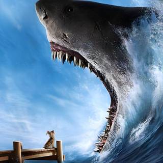 MEG 2 The Trench 2023 wallpaper