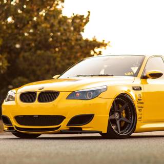 BMW E60 4k wallpaper