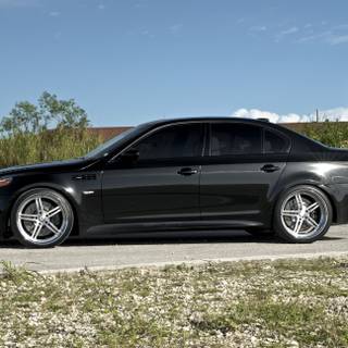 BMW E60 4k wallpaper