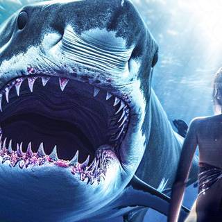 MEG 2 The Trench 2023 wallpaper