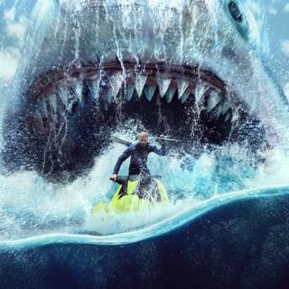 MEG 2 The Trench 2023 wallpaper